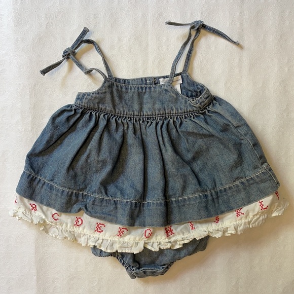 Ralph Lauren Baby Blue Jean Alphabet Set - Picture 4 of 9